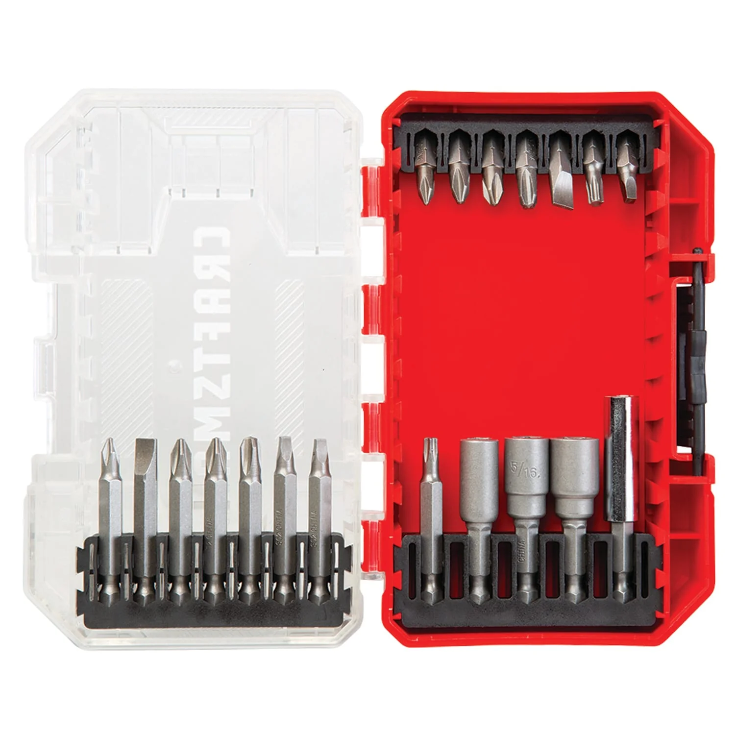 CRAFTSMAN 19-Piece Steel Hex Shank Screwdriver Bit Set