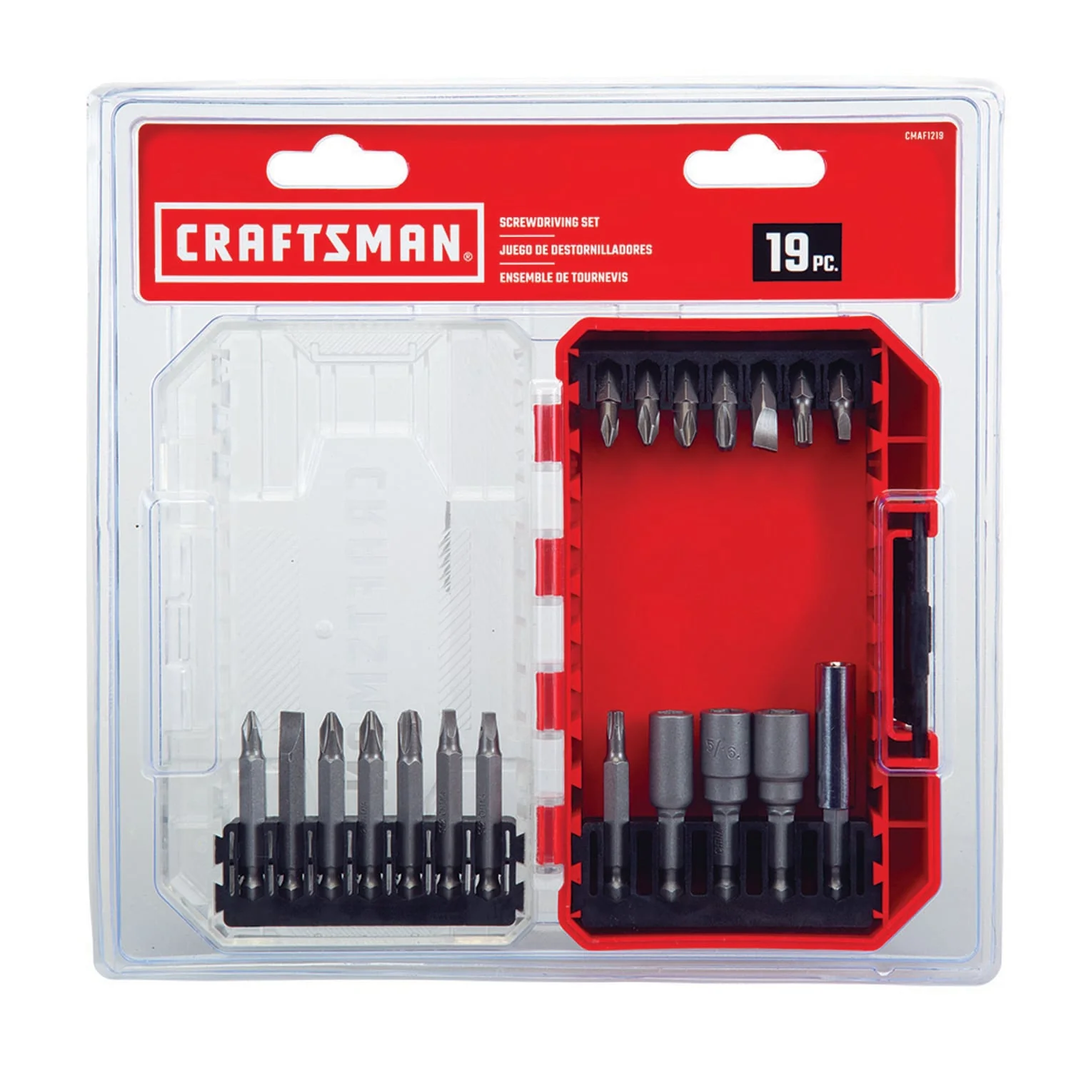 CRAFTSMAN 19-Piece Steel Hex Shank Screwdriver Bit Set - Image 2