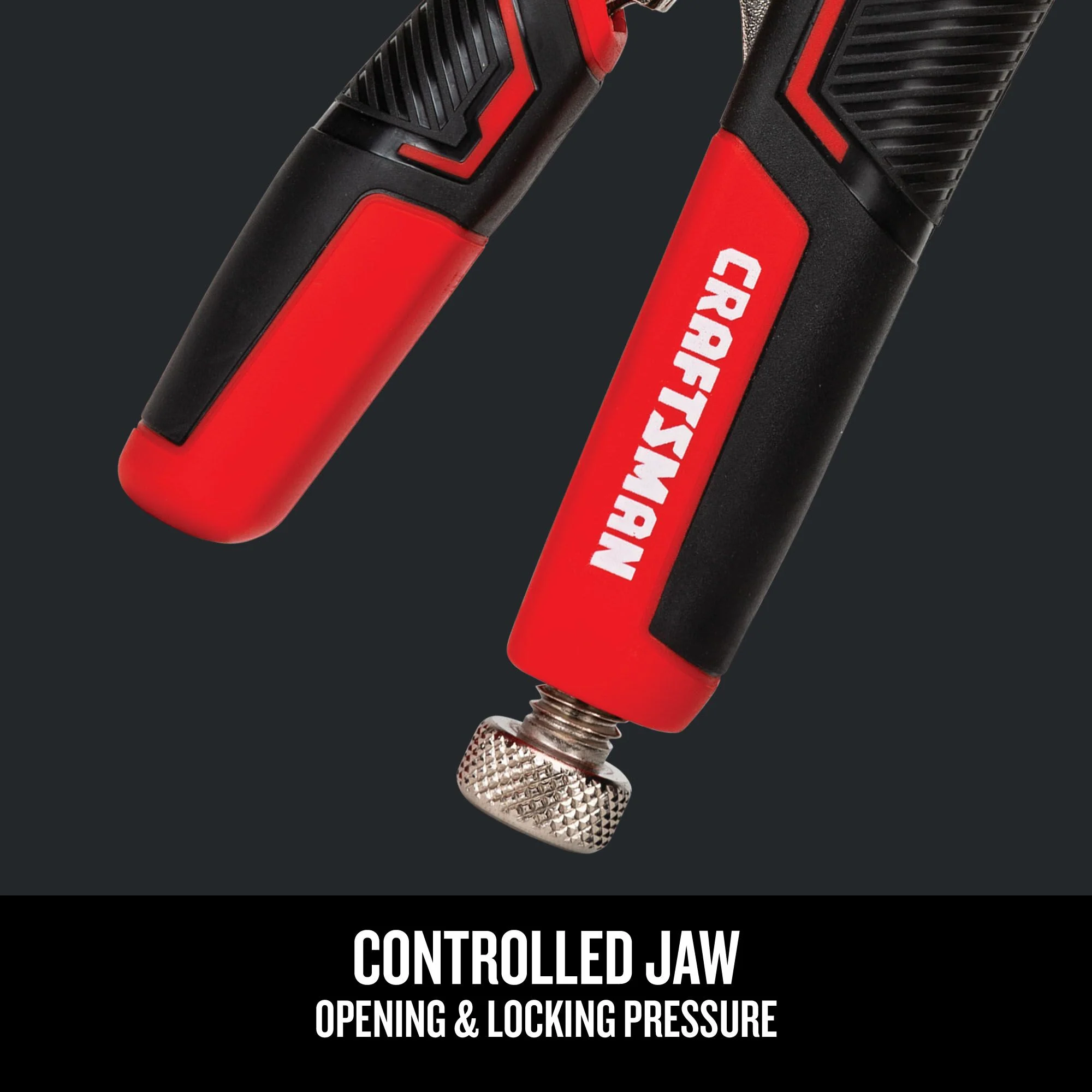 CRAFTSMAN 2‑Pack Locking Plier Set, 10-in and 7-in Straight Jaw - Image 7