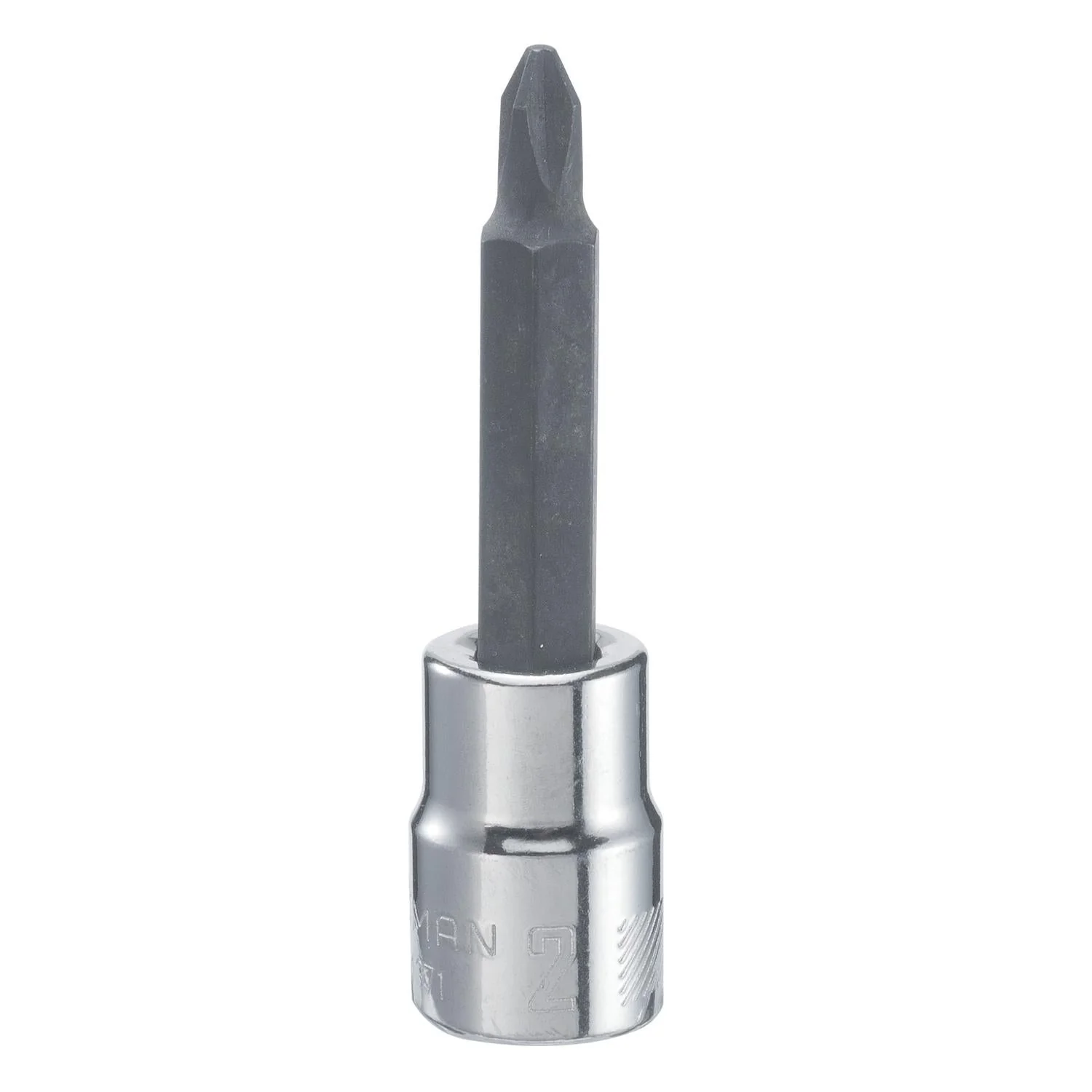Craftsman #2 X 3/8 in. Drive SAE Standard Phillips Bit Socket, 1 pc