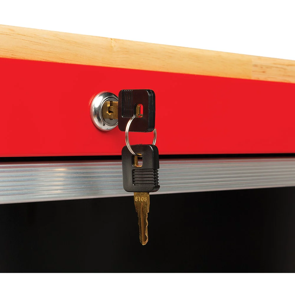 CRAFTSMAN 2000 Series 41-in W x 35-in H 7-Drawer Steel Rolling Tool Cabinet (Red) - Image 7