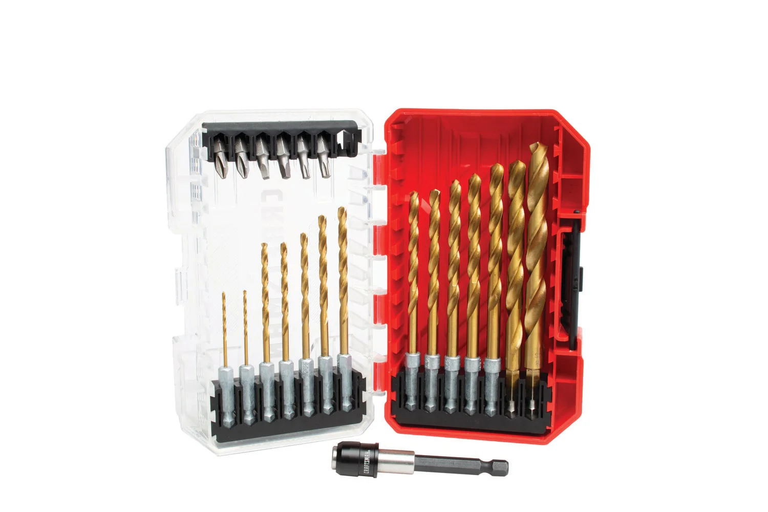 CRAFTSMAN 21-Piece Assorted Titanium Twist Drill Bit Set