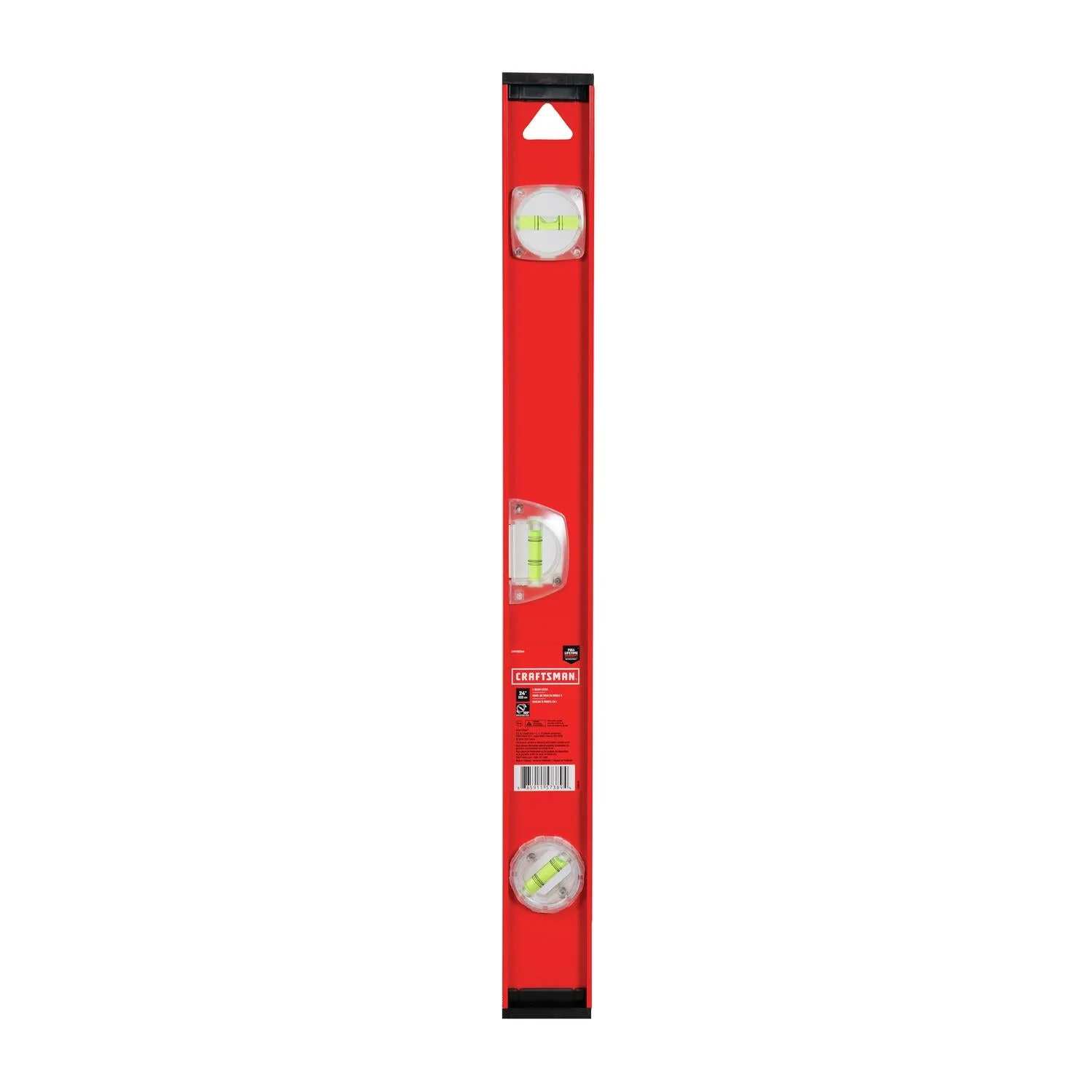 Craftsman 24 in. Aluminum I-Beam Level with 3 Vials - Image 2