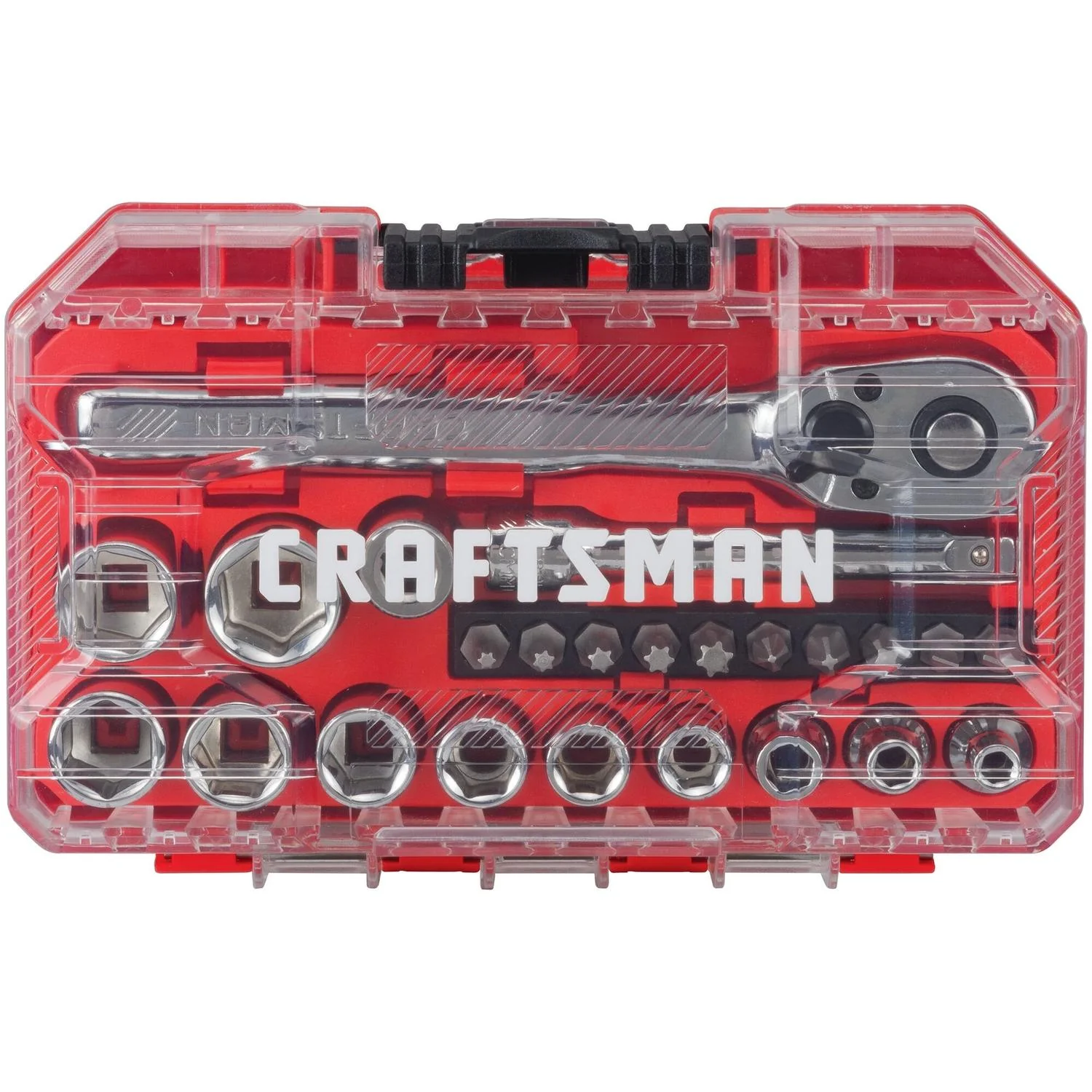 Craftsman 24 pc Metric Mechanic's Tool Set with 1/4 in. Drive and 6 Point Sockets - Image 3