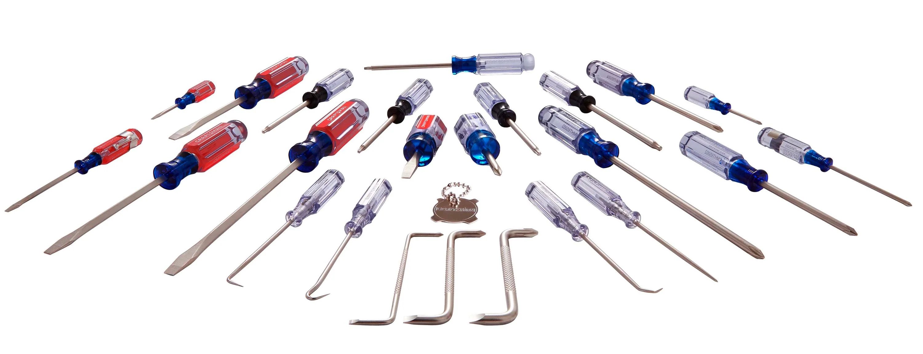 CRAFTSMAN 25-Piece Acetate Handle Screwdriver Set, Heat-Treated Alloy Steel, Satin-Nickel Finish - Image 2
