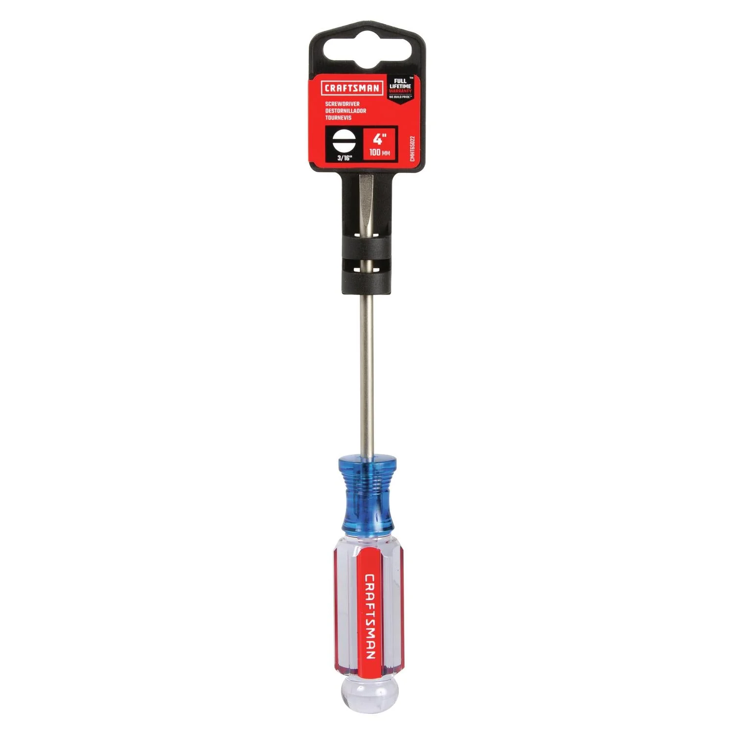 Craftsman 3/16 in. x 4 in. Slotted Screwdriver - Durable and Comfortable - Image 3
