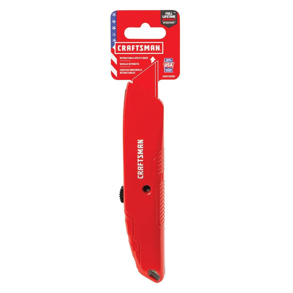 CRAFTSMAN 3/4-in 1-Blade Retractable Utility Knife - Image 4