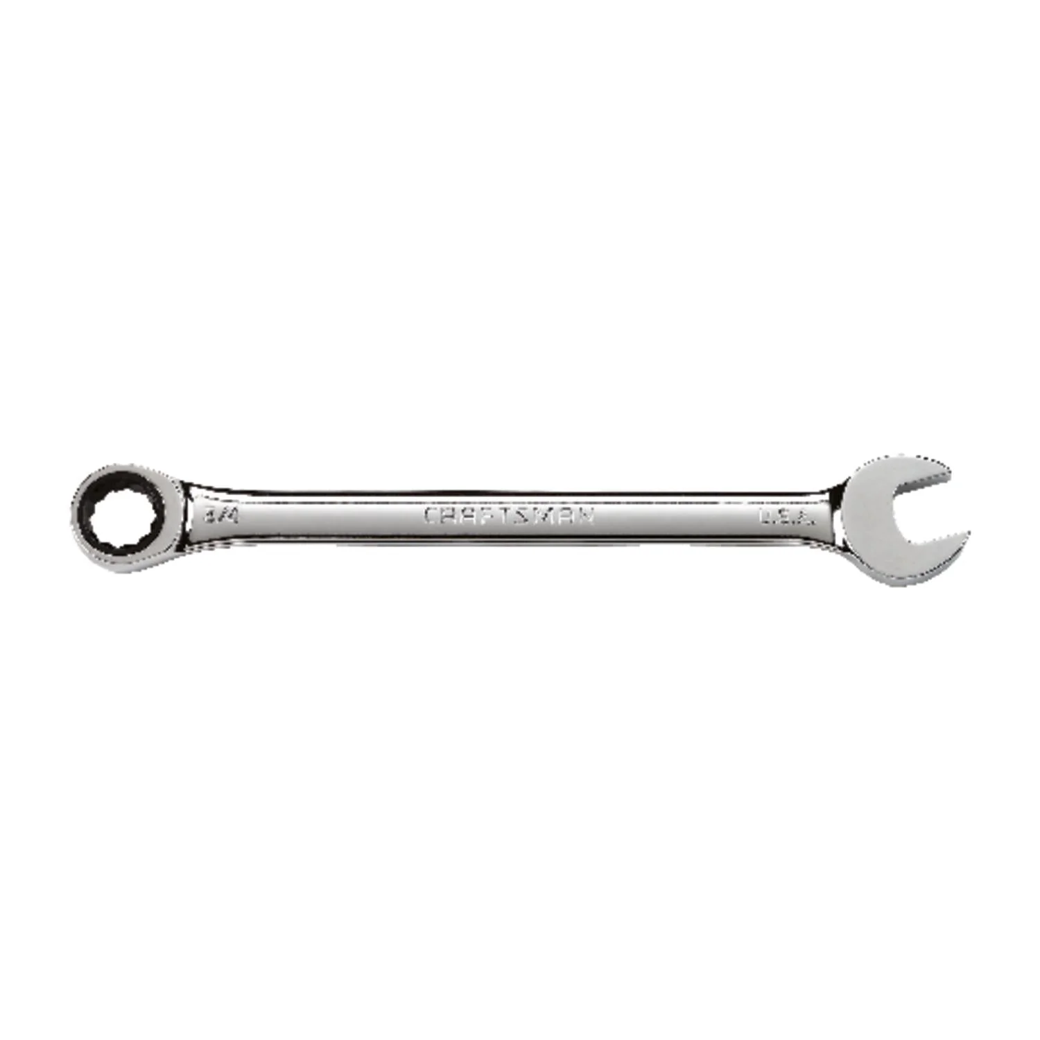 Craftsman 3/4 in. 12 Point SAE Ratcheting Wrench - Durable Steel Construction