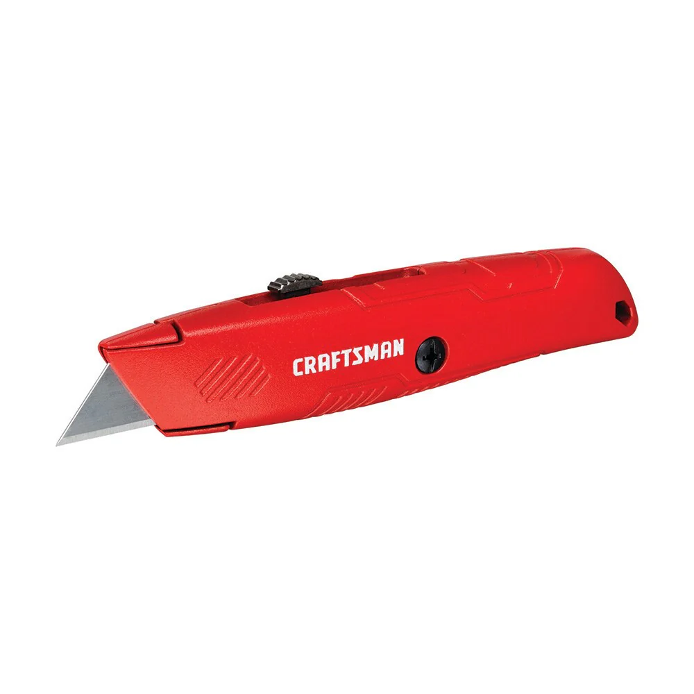 CRAFTSMAN 3/4-in 3-Blade Retractable Utility Knife with On-Tool Blade Storage - Image 2