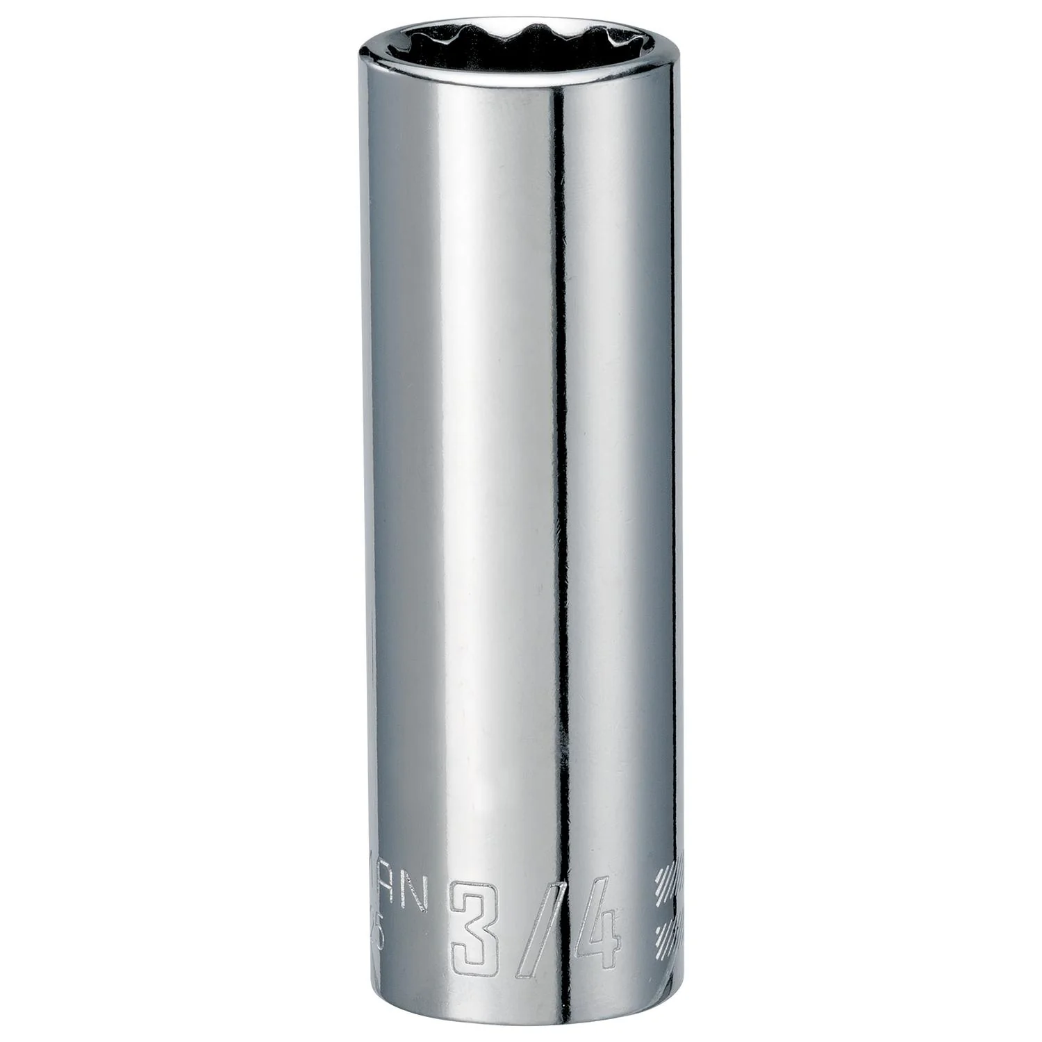 Craftsman 3/4 in. SAE 12 Point Deep Socket, 1/2 in. Drive