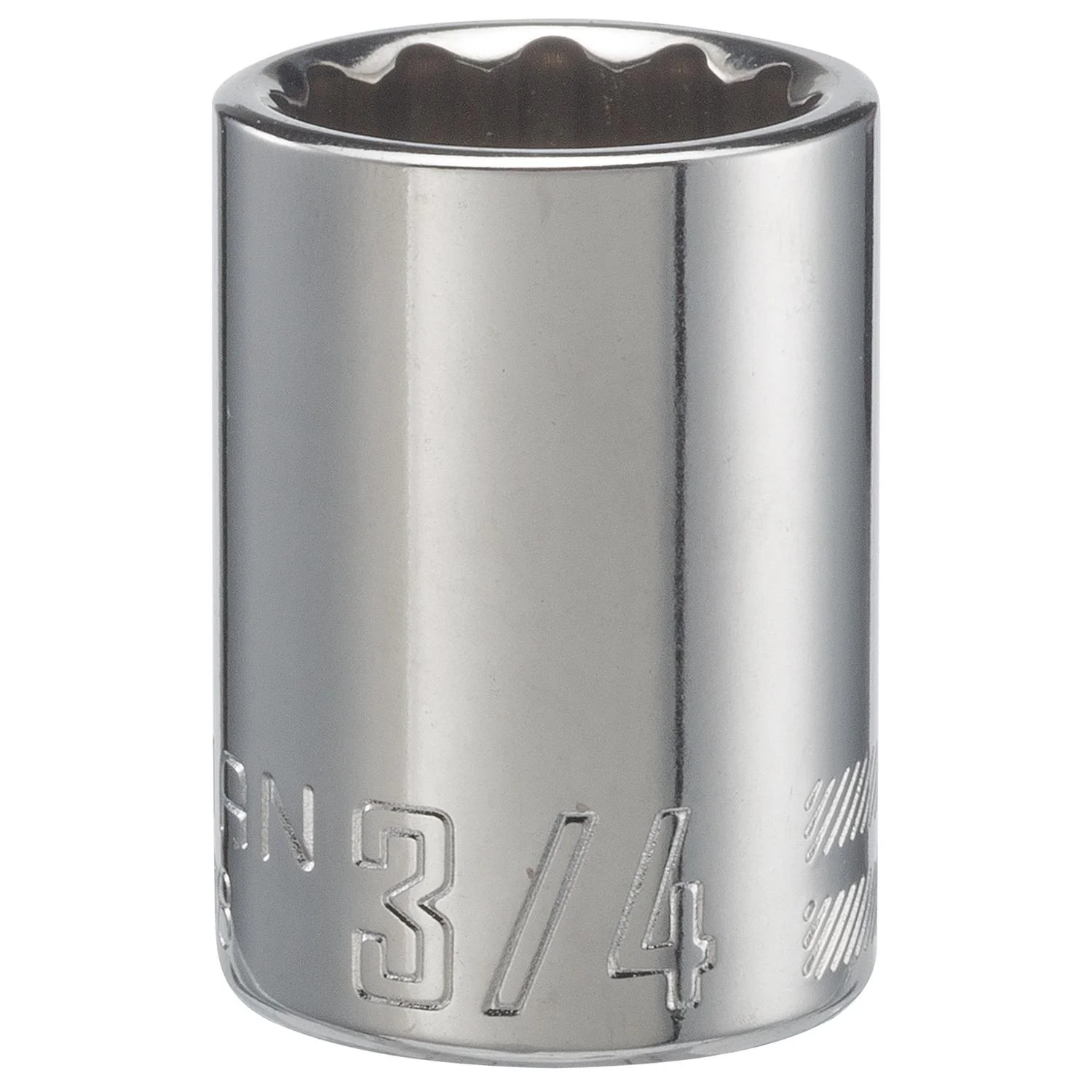 Craftsman 3/4 in. SAE 12 Point Shallow Socket - 1/2 in. Drive
