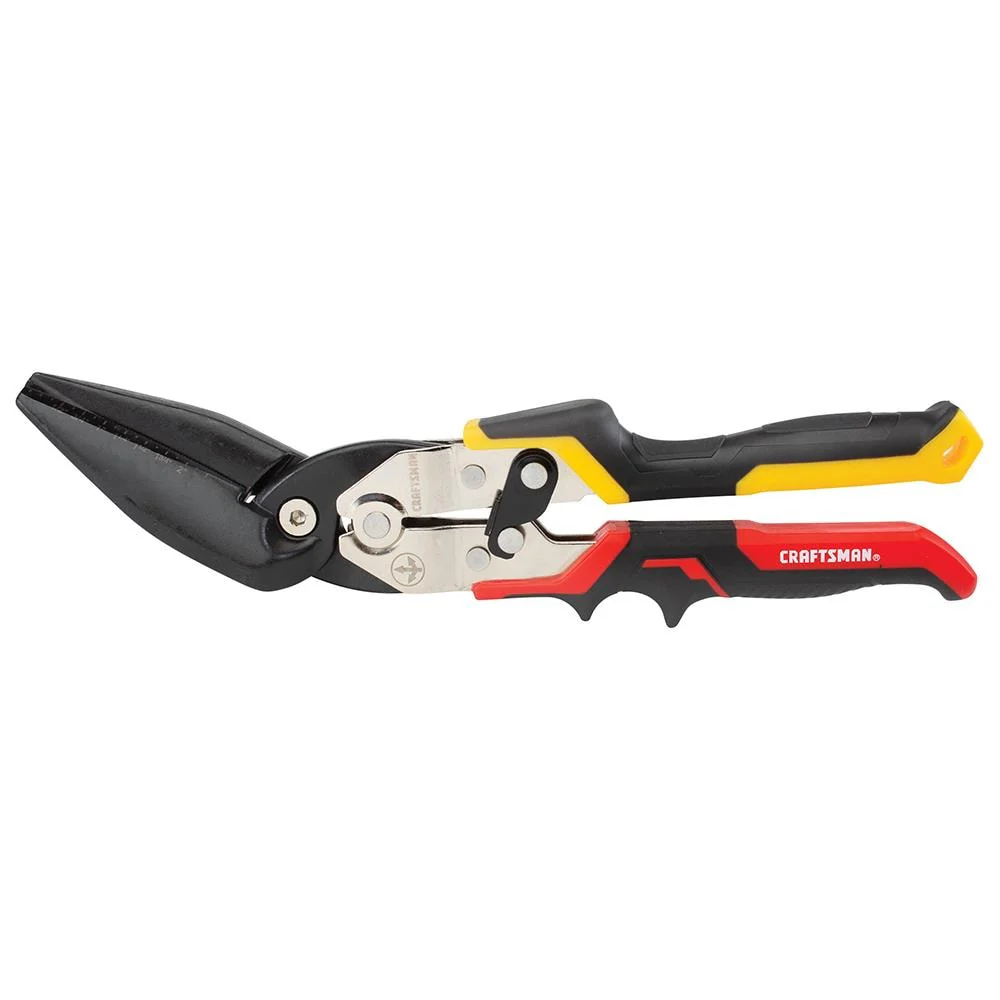 CRAFTSMAN 3-in 60CrV Long-Cut Offset Aviation Snips, CMHT73564