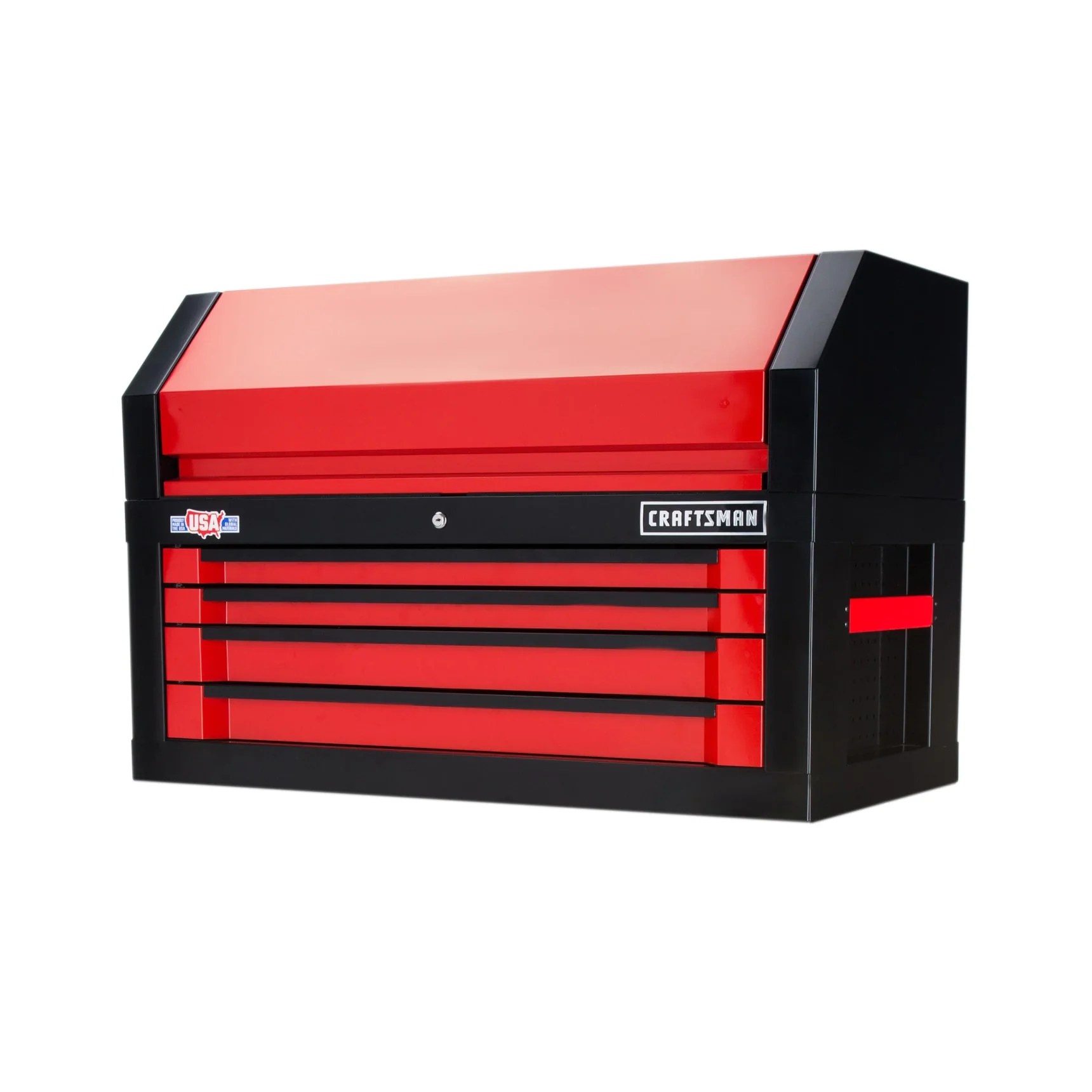 CRAFTSMAN 3000 Series 41-in W x 24.5-in H 4-Drawer Steel Tool Chest (Red) - Image 3