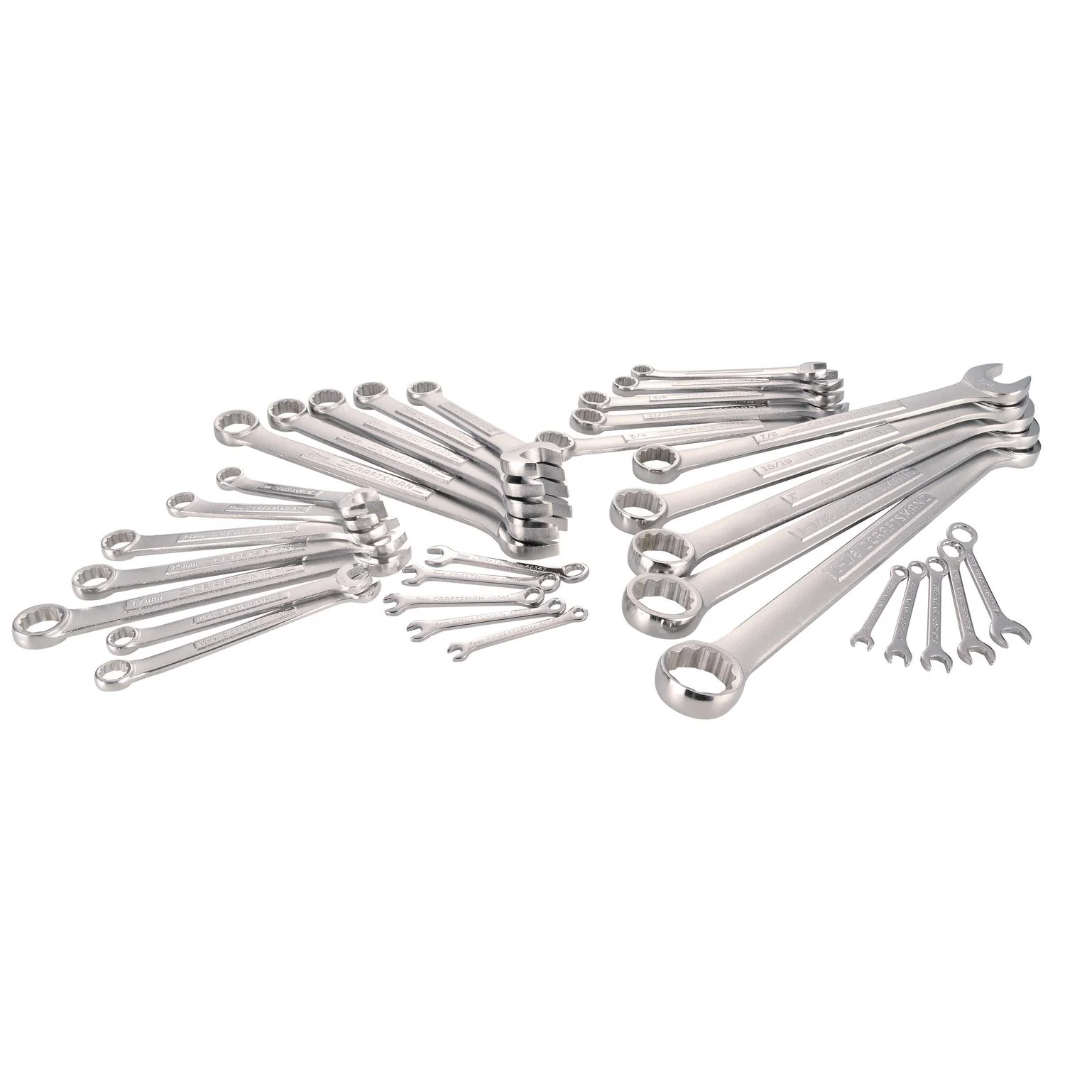 Craftsman 32 pc Metric and SAE Combination Wrench Set