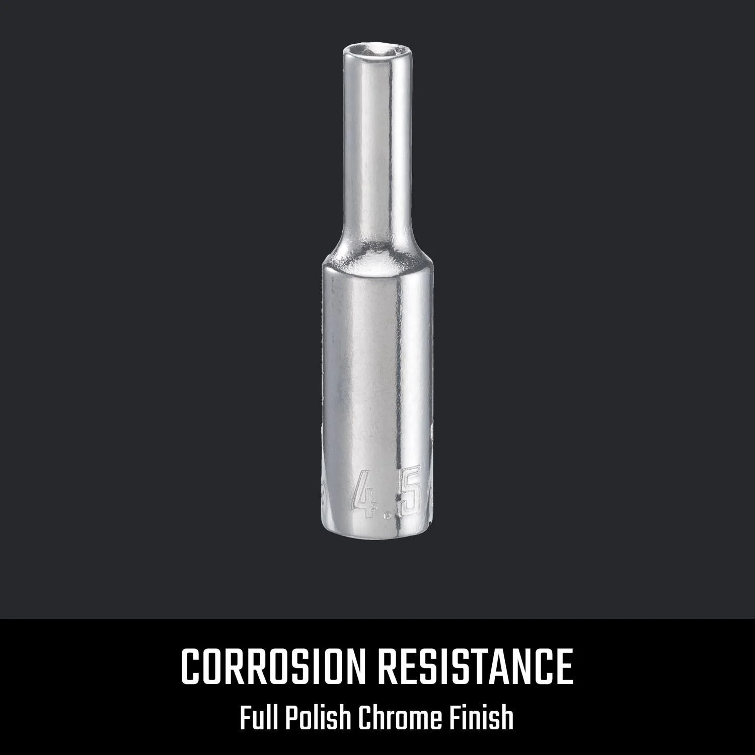 Craftsman 4.5mm Metric Deep Socket - 1/4" Drive, 6 Point - Image 4