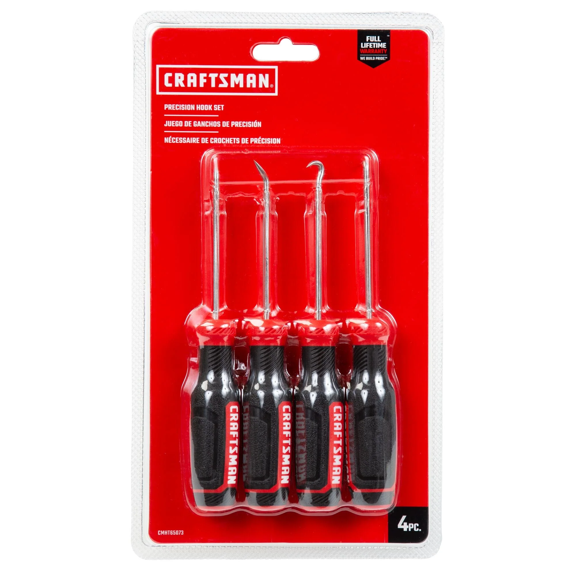 CRAFTSMAN 4-Piece Precision Hook Screwdriver Set, 4-in Bars (CMHT65073) - Image 6