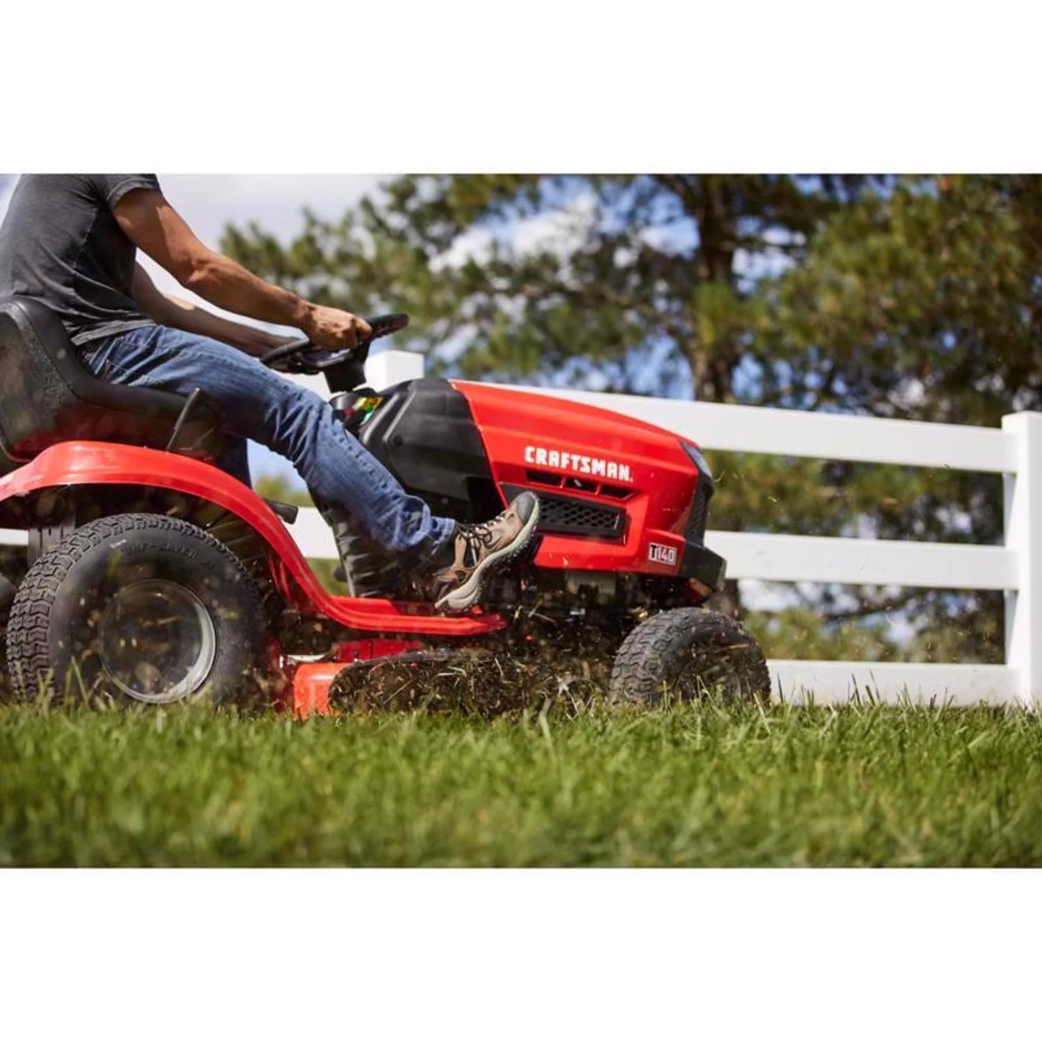 Craftsman 46 in. Automatic Gas Riding Mower - Image 5