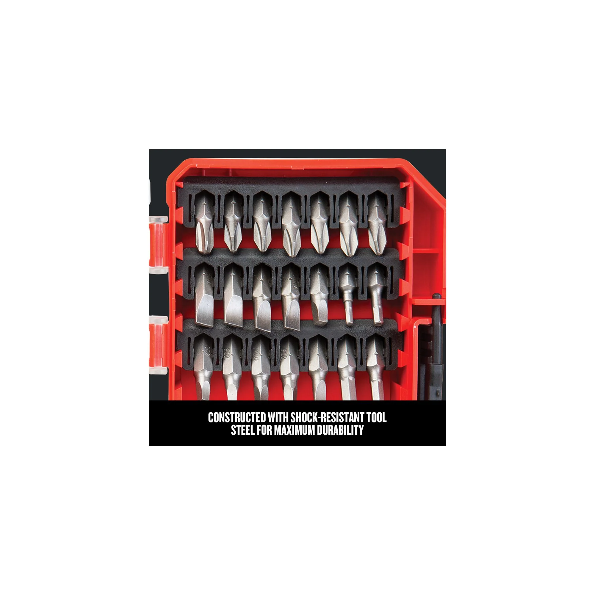 CRAFTSMAN 47-Piece Steel Hex Shank Screwdriver Bit Set, CMAF1247 - Image 6