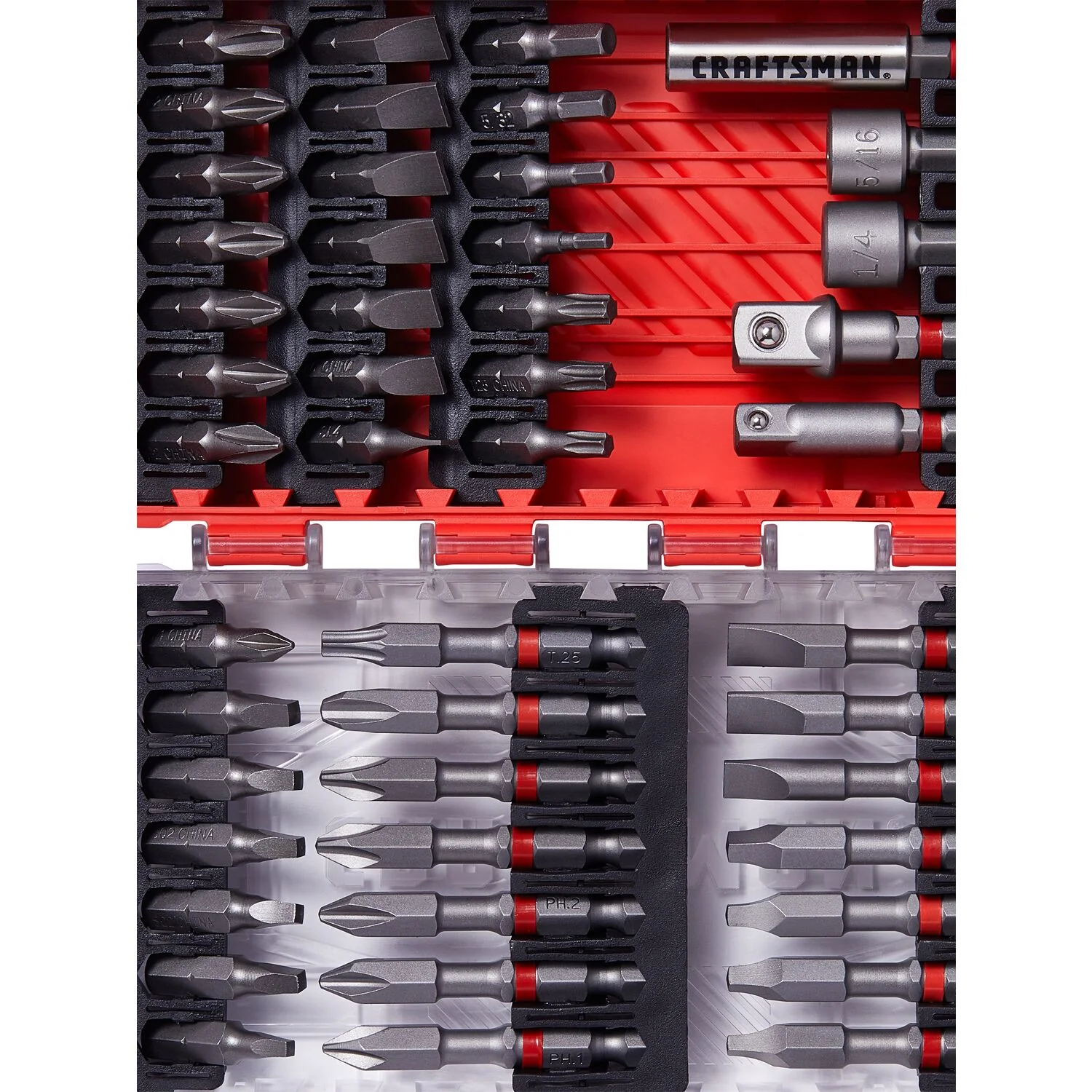 CRAFTSMAN 47-Piece Steel Hex Shank Screwdriver Bit Set, CMAF1247 - Image 7