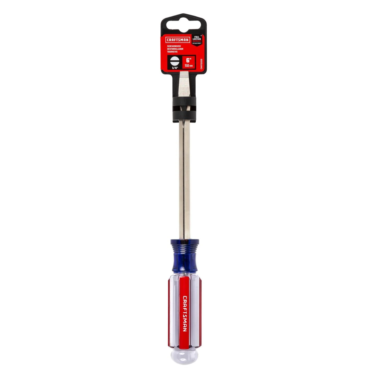 Craftsman 5/16 in. x 6 in. Slotted Screwdriver - Durable Alloy Steel - Image 2