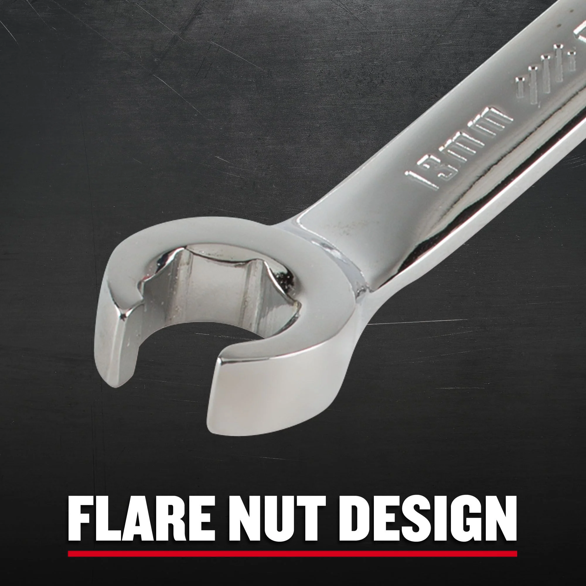 CRAFTSMAN 5-Piece 6-Point Metric Flare Nut Open-End Wrench Set with Hard Case - Image 7