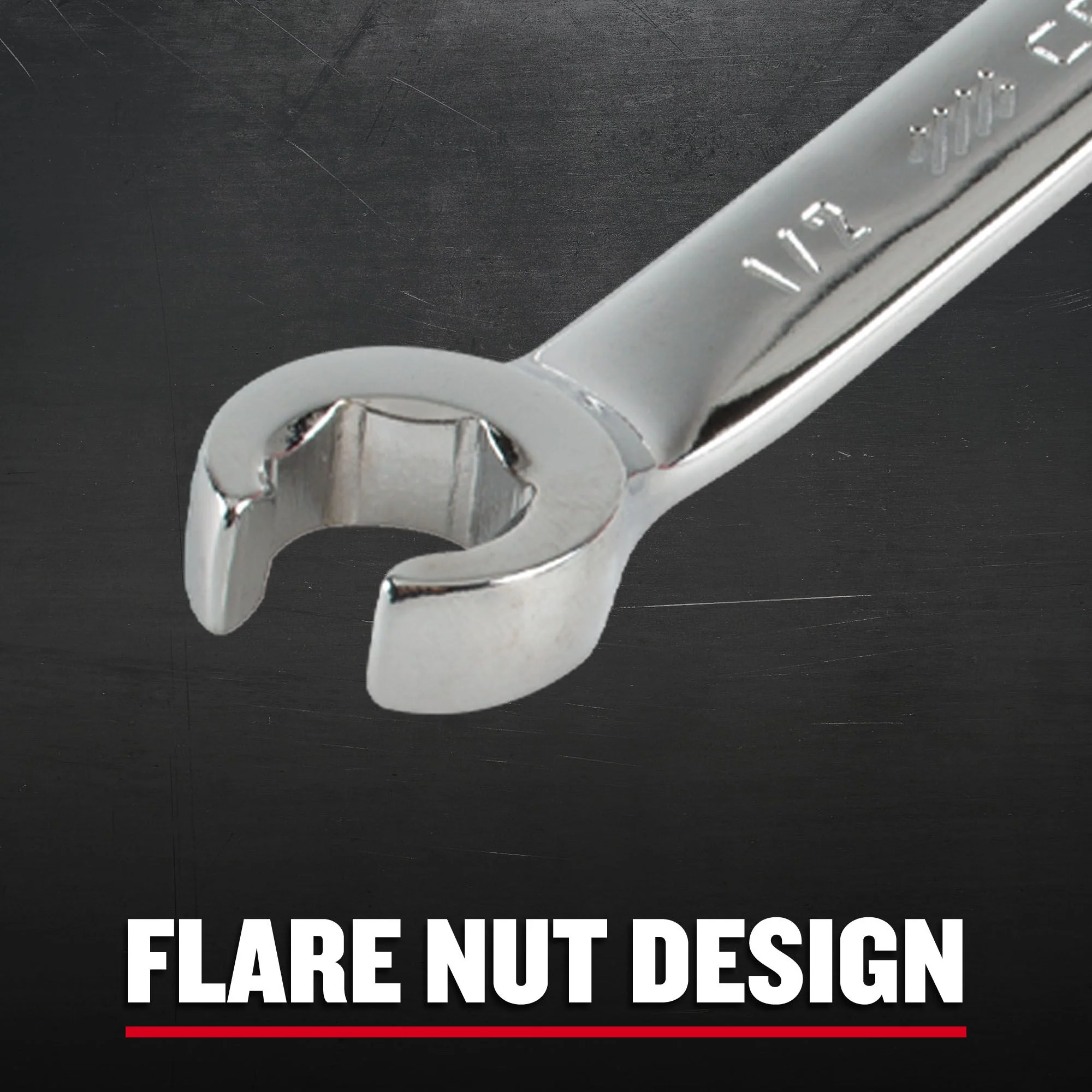 CRAFTSMAN 5-Piece 6-Point Standard (SAE) Flare Nut Open-End Wrench Set, Includes Hard Case - Image 7