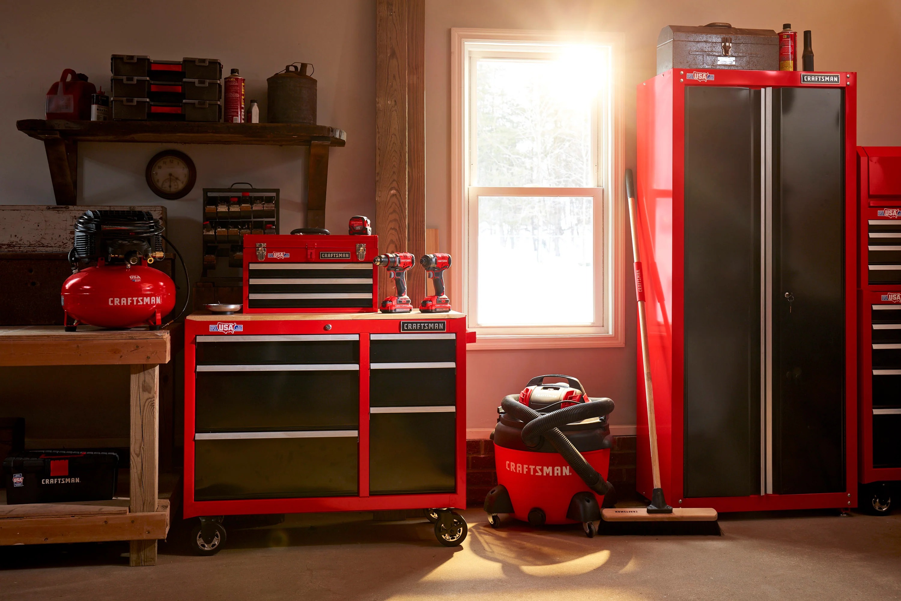 CRAFTSMAN 6-Gallon Single Stage Portable Electric Pancake Air Compressor - Image 2