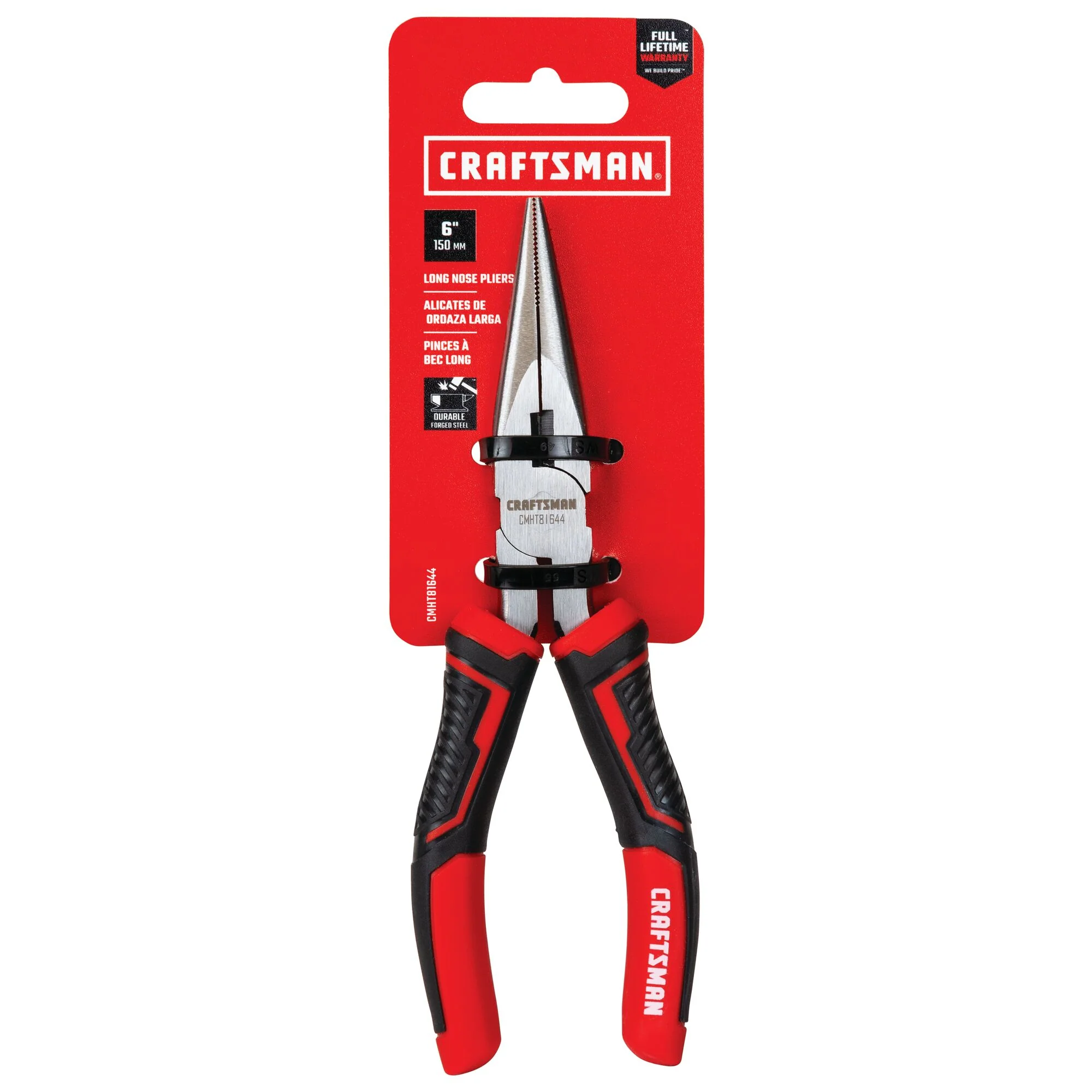 CRAFTSMAN 6-in Electrical Long Nose Pliers with Wire Cutter - Image 4