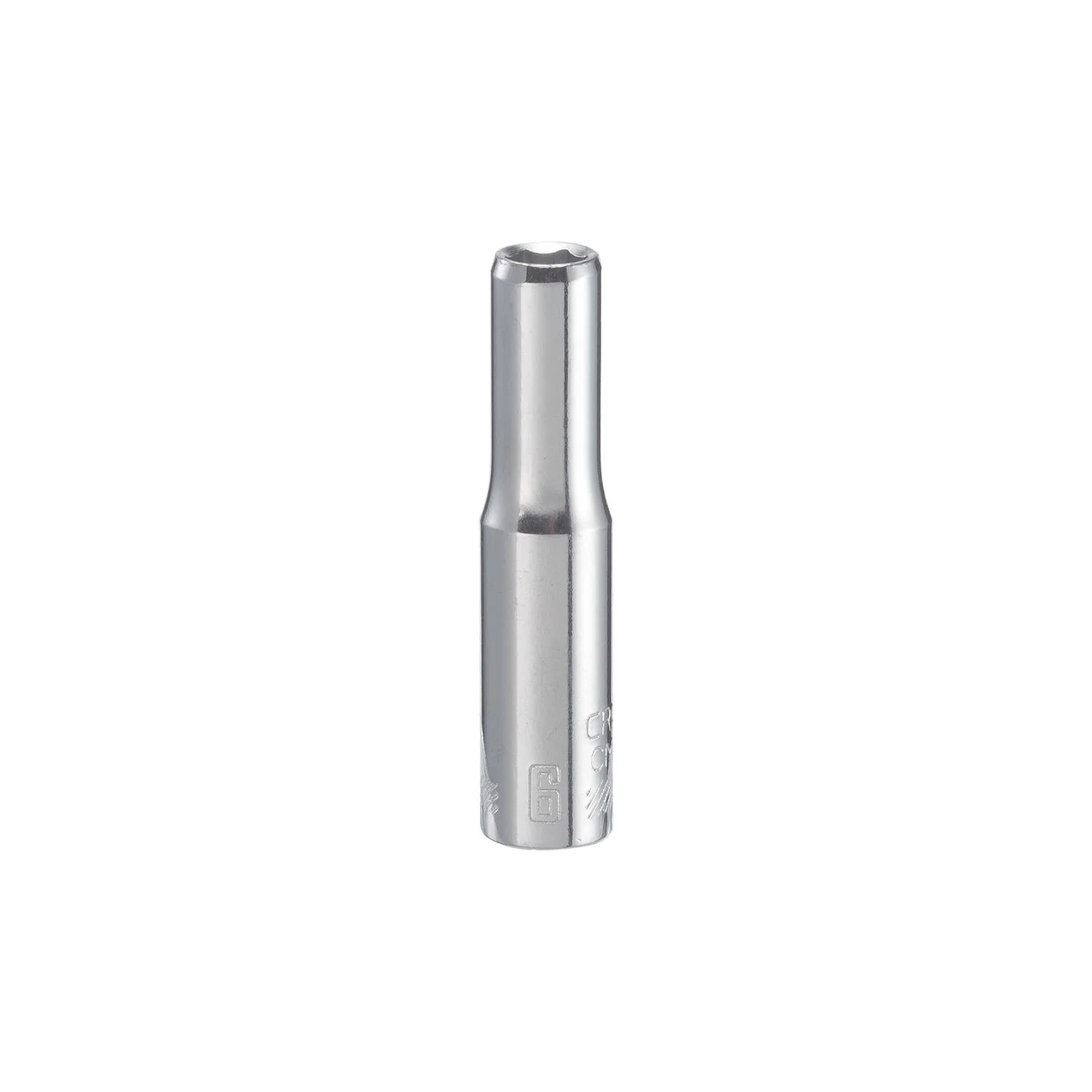 Craftsman 6 mm Deep Socket, 1/4 in. Drive, Metric, 6 Point