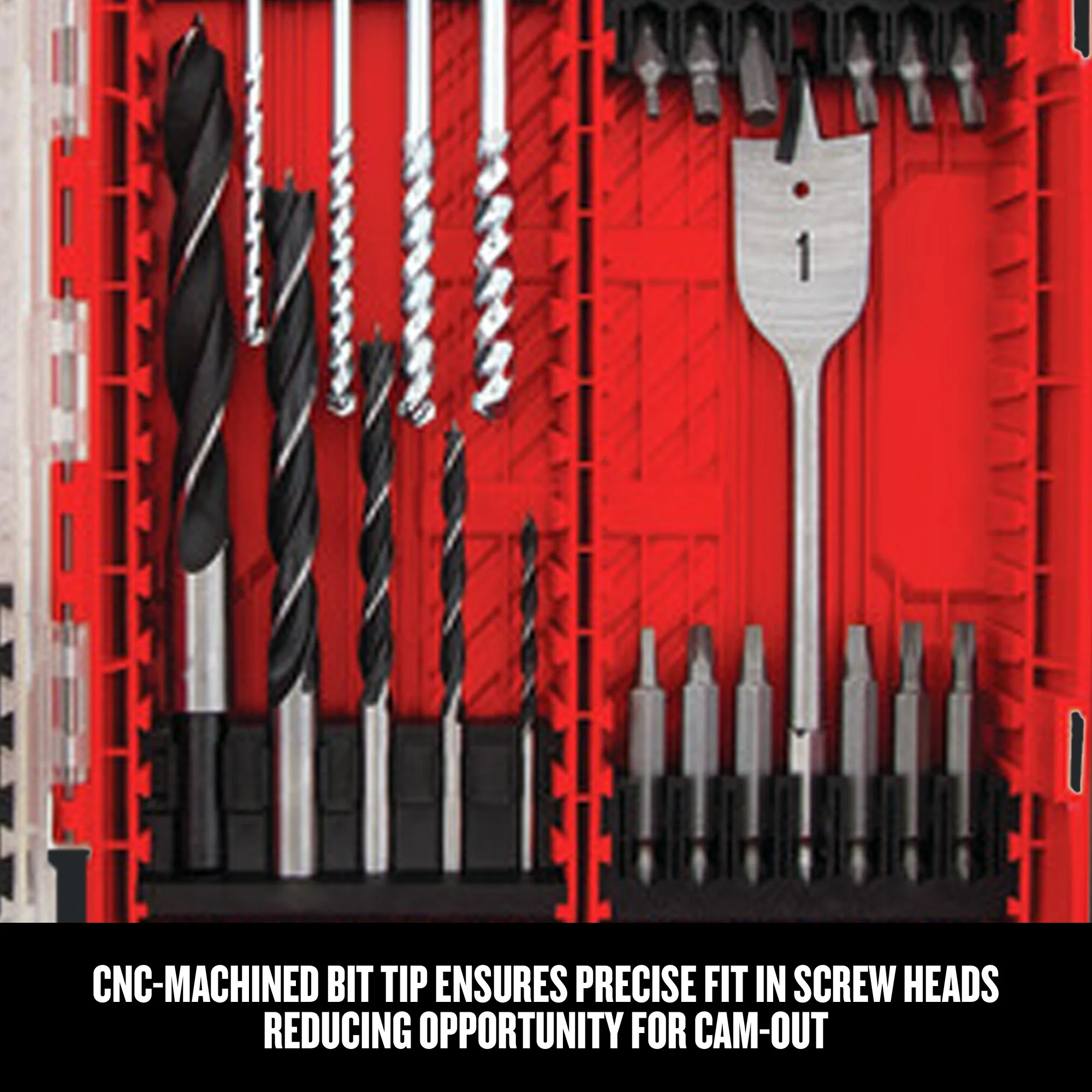 CRAFTSMAN 60-Piece Steel Hex Shank Screwdriver Bit Set, CMAF1260 - Image 7