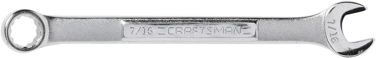 Craftsman 7/16 in. SAE Combination Wrench - 12 Point, 5.8 in. Length - Image 3