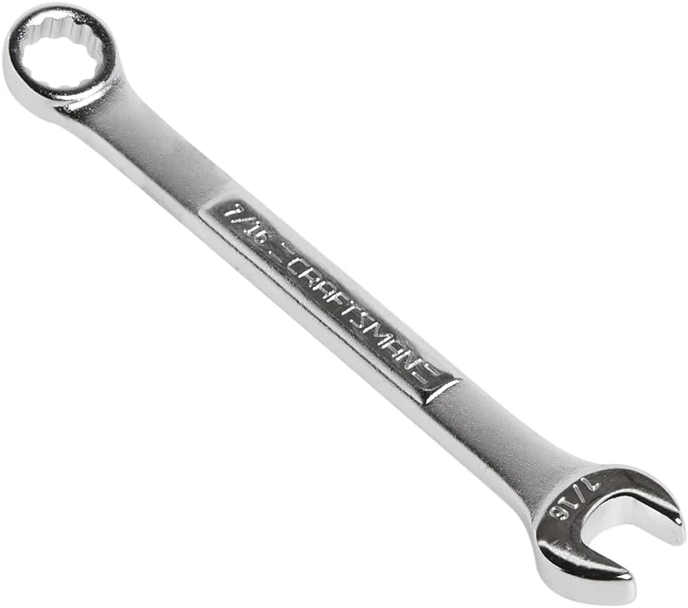 Craftsman 7/16 in. SAE Combination Wrench - 12 Point, 5.8 in. Length - Image 3
