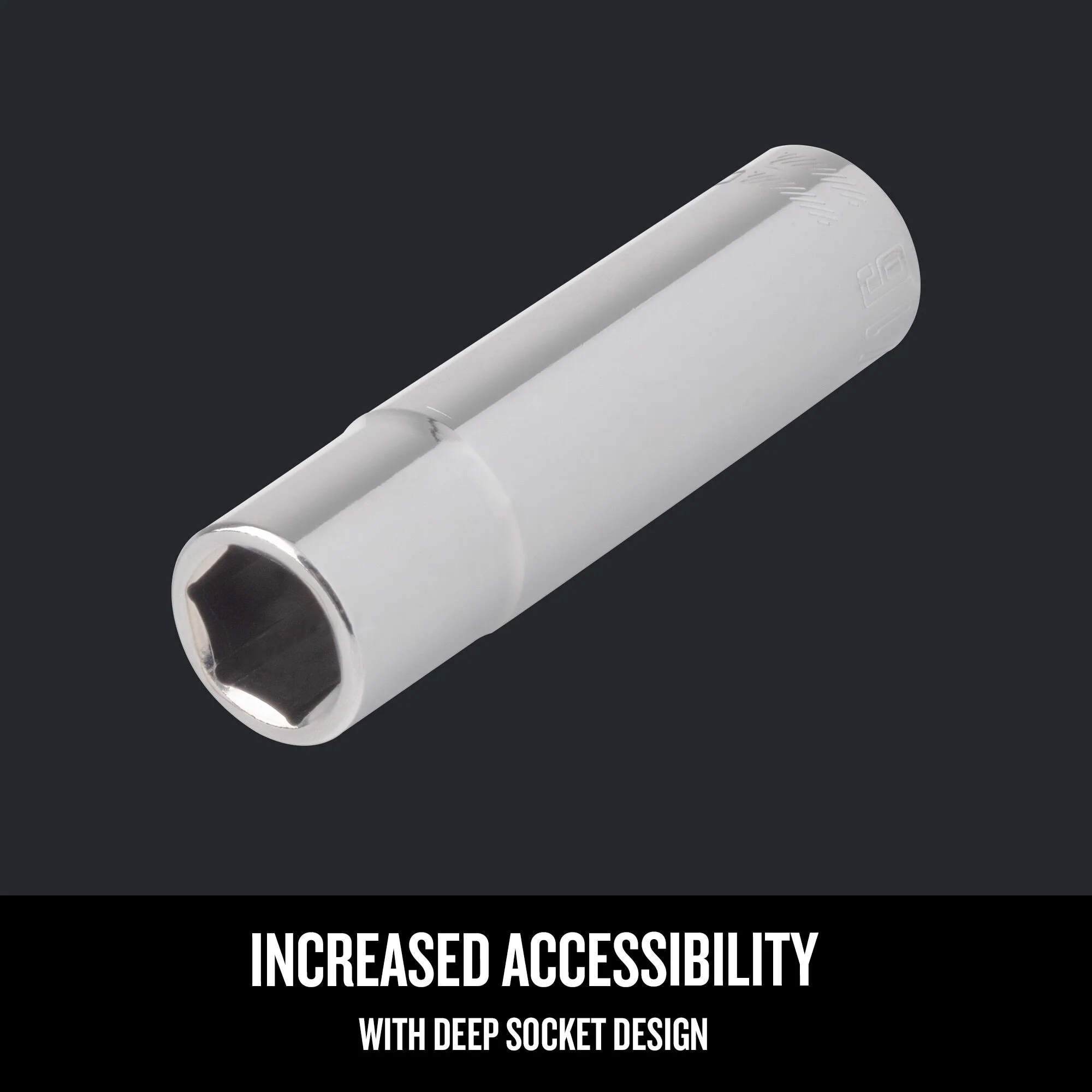 Craftsman 7/8-in SAE 12-Point Deep Socket, 1/2-in Drive (CMMT47528) - Image 3