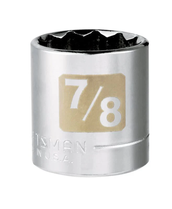 Craftsman 7/8 in. SAE 12 Point Standard Socket - 1 pc