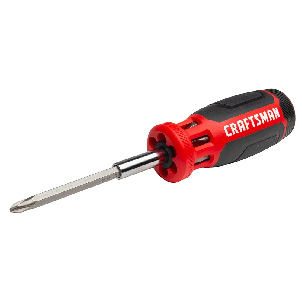 CRAFTSMAN 7-Piece Bi-Material Handle Multi-Bit Screwdriver Set - Image 2