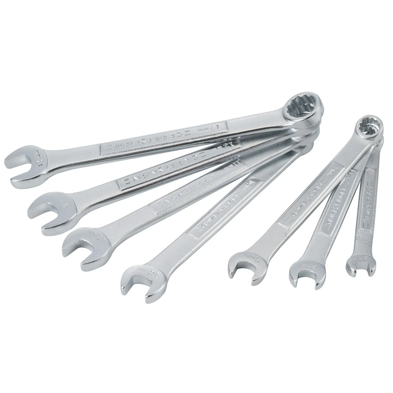 Craftsman 7-Piece Metric Wrench Set - 12 Point, Corrosion Resistant - Image 3
