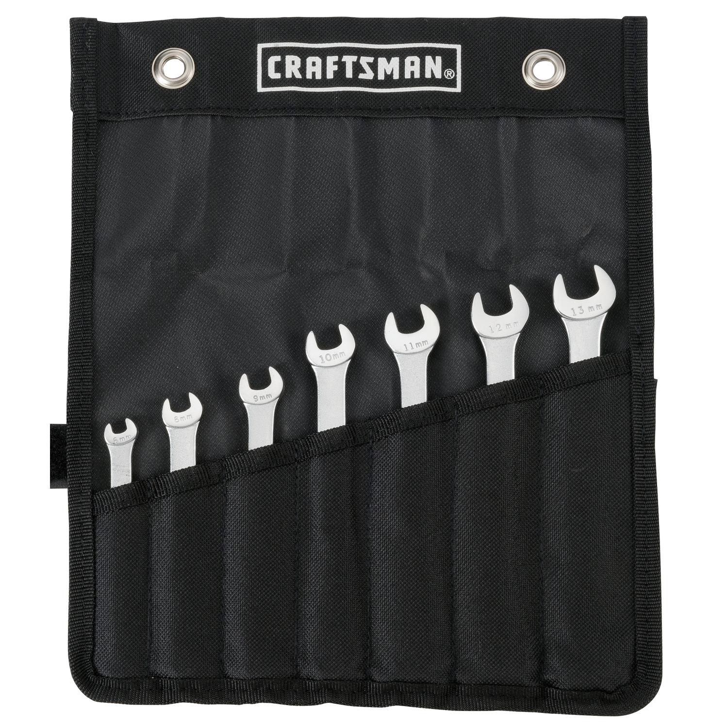 Craftsman 7-Piece Metric Wrench Set - 12 Point, Corrosion Resistant - Image 4