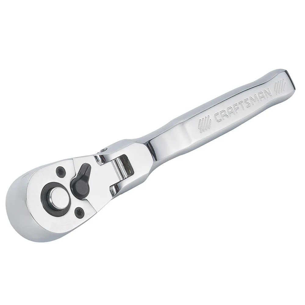 CRAFTSMAN 72-Teeth 3/8-in Drive Quick-Release Flexible Head Ratchet - Image 2