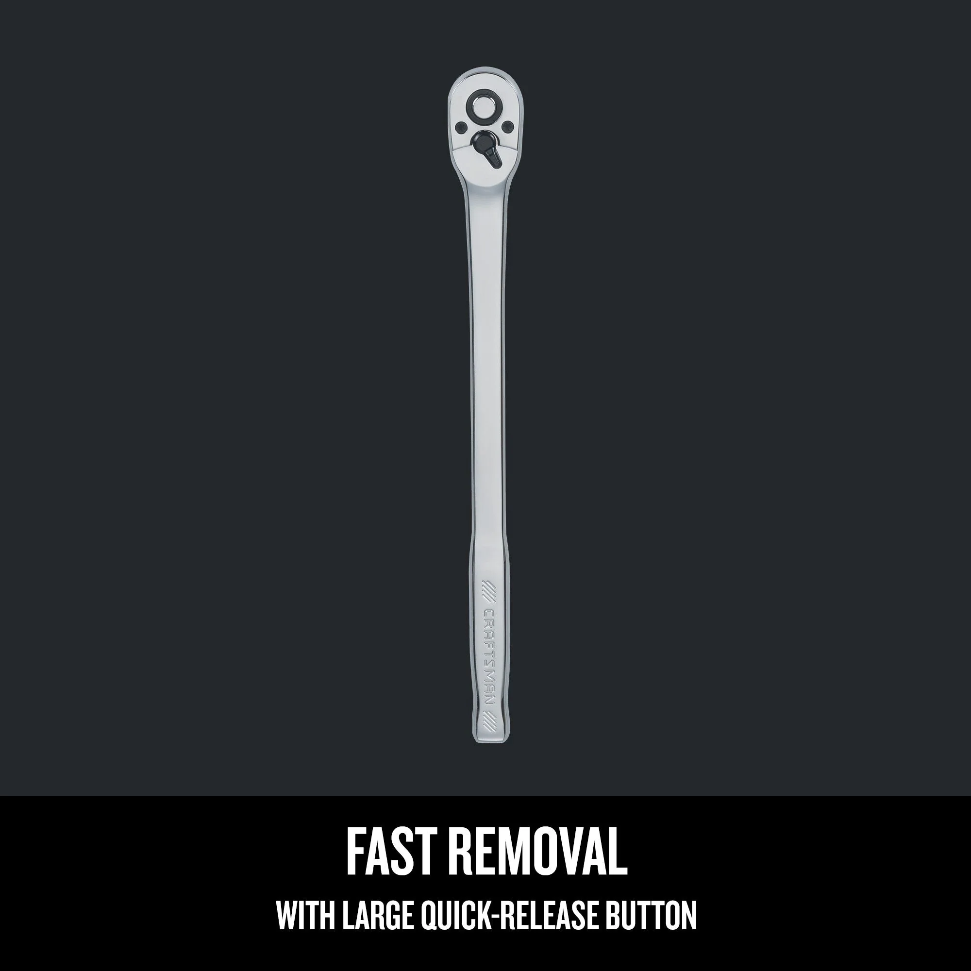 CRAFTSMAN 72-Teeth 3/8-in Drive Quick-Release Ratchet - Image 4