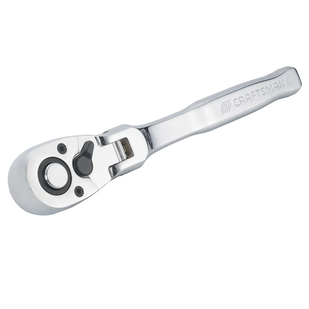 CRAFTSMAN 72-Tooth 1/2-in Drive Quick-Release Flexible Head Ratchet - Image 2