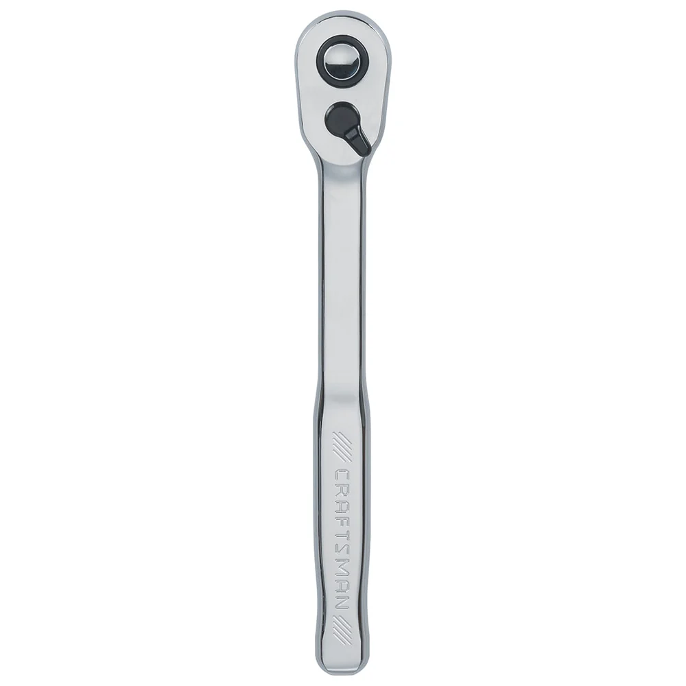 CRAFTSMAN 72-Tooth 1/2-in Drive Quick-Release Ratchet, Full-Polish Handle (CMMT99431)
