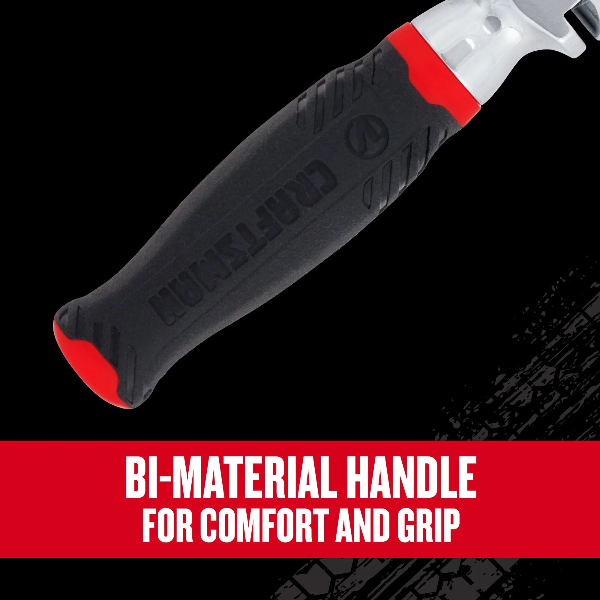CRAFTSMAN 72-Tooth 1/2-in Drive Quick-Release Ratchet with Comfort Grip - Image 2
