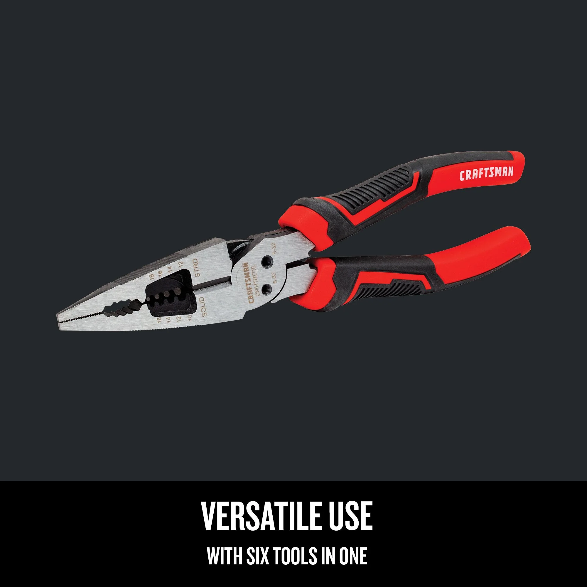 CRAFTSMAN 8-in Electrical Long Nose Pliers with Wire Cutter - Image 3