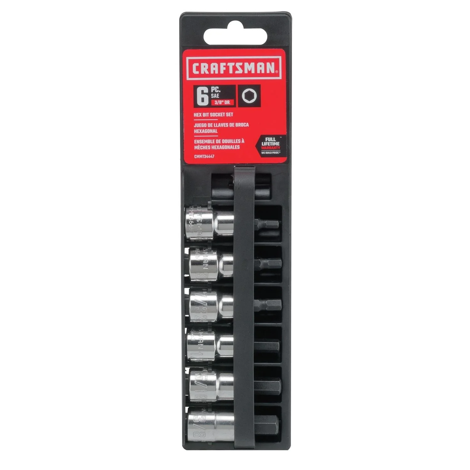 Craftsman 3/8 in. Metric Hex Bit Socket Set, 6 pc - Image 2