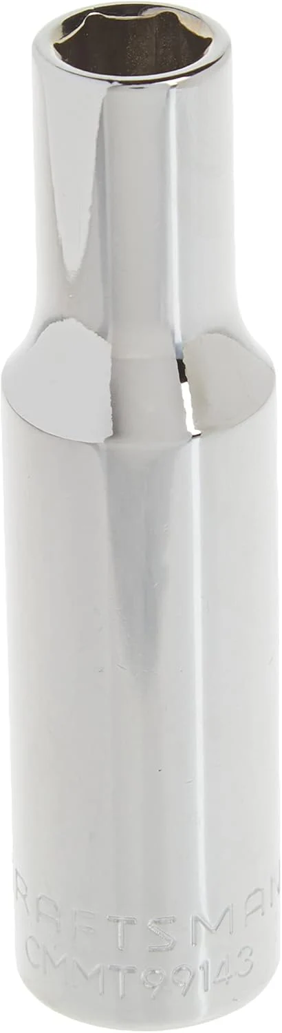 Craftsman 8mm Metric Deep Socket, 3/8-inch Drive, 6-Point (CMMT99143)