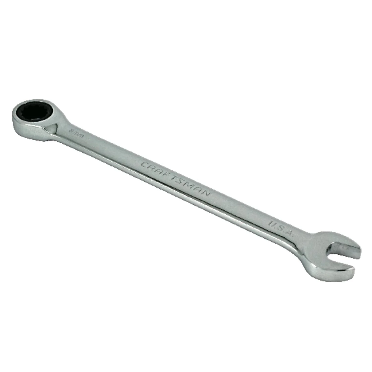 Craftsman 8mm Metric Ratcheting Wrench - 12 Point, 4.4 in. Length