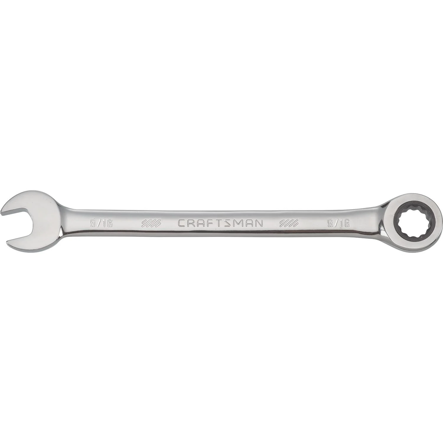 Craftsman 9/16 in. 12 Point SAE Ratcheting Wrench, 8.8 in. Length