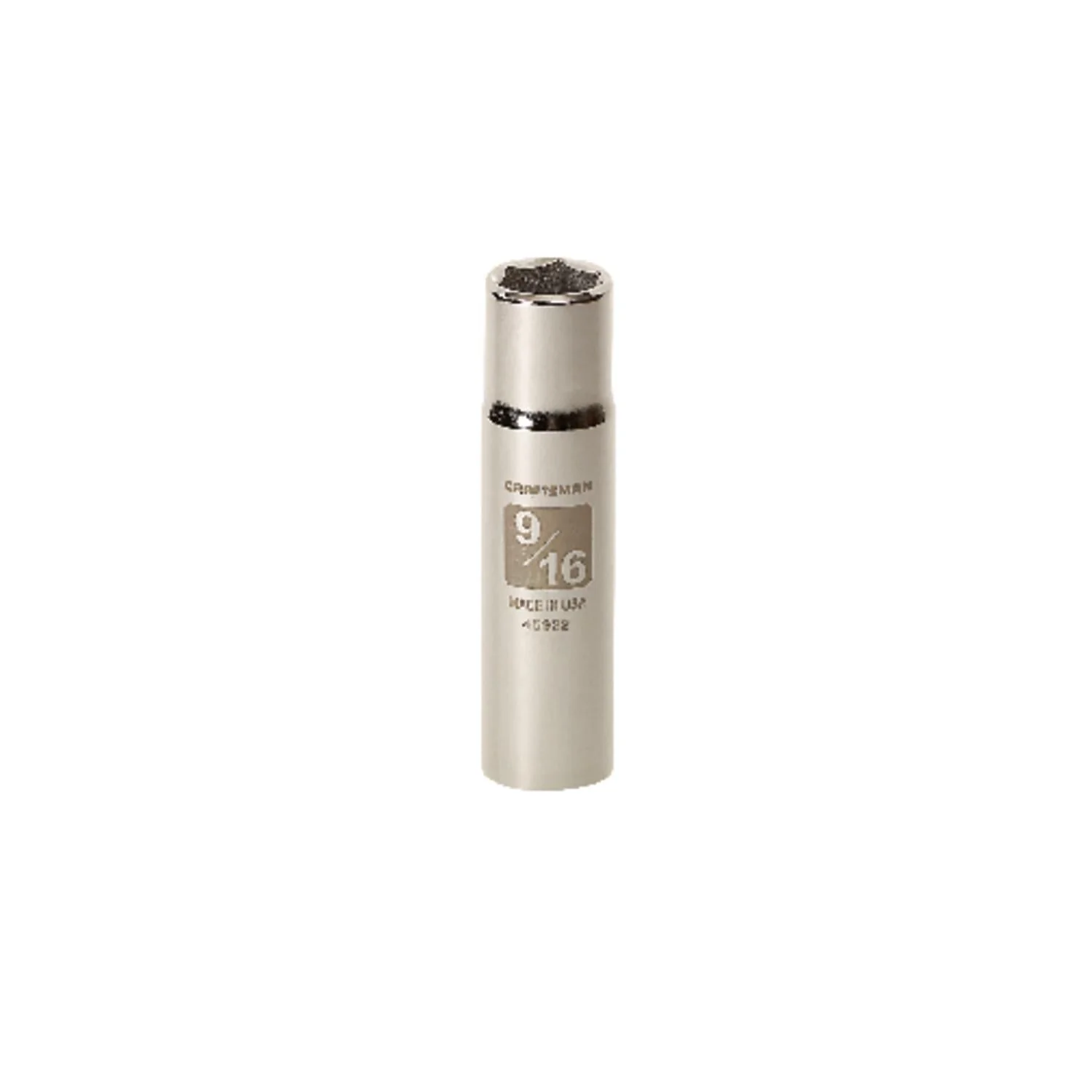 Craftsman 9/16 in. SAE 6 Point Deep Socket, 1/2 in. Drive