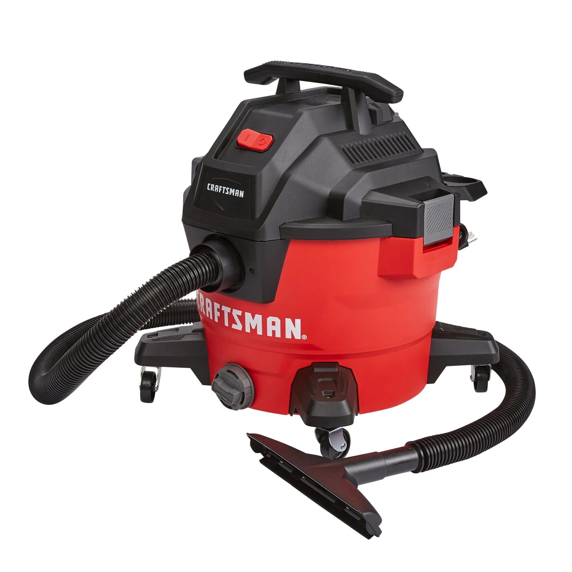 CRAFTSMAN 9-Gallon 4.5 HP Corded Portable Wet/Dry Shop Vacuum with Accessories - Image 4