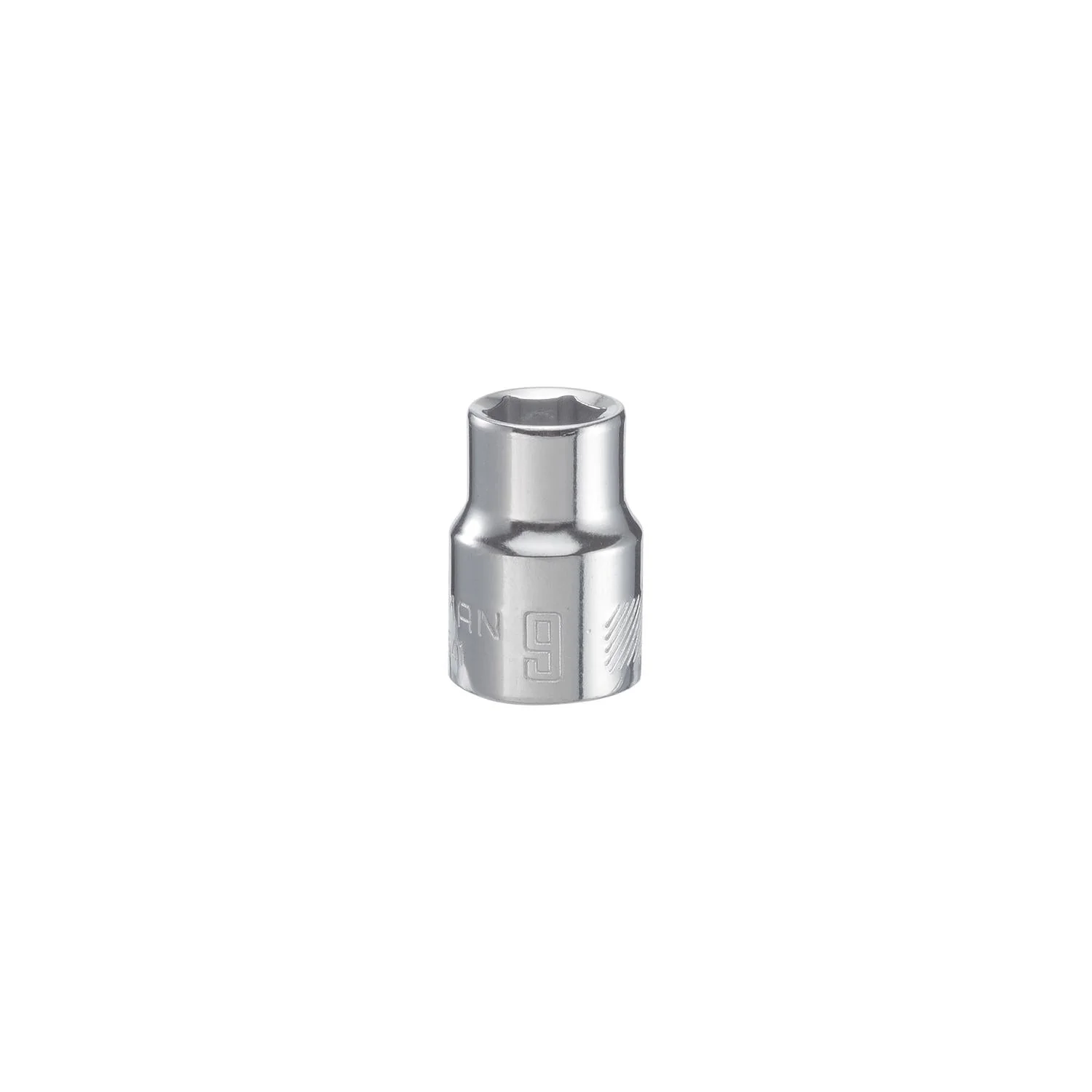 Craftsman 9mm Metric 6-Point Shallow Socket - Durable Steel Construction